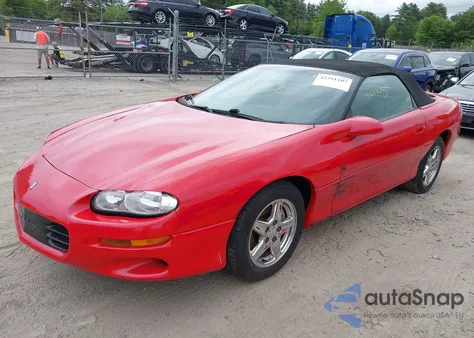 2001 Chevrolet Camaro z USA, uszkodzony, nr VIN 2G1FP32K712143901